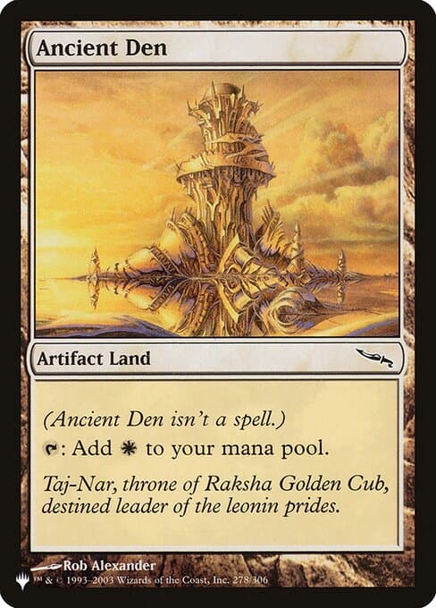 Ancient Den from The List (Common)