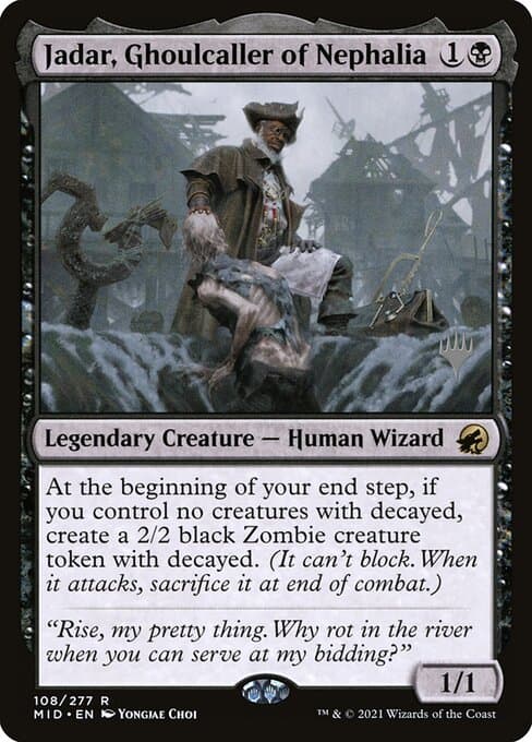 Jadar, Ghoulcaller of Nephalia from Innistrad: Midnight Hunt Promos (Rare)