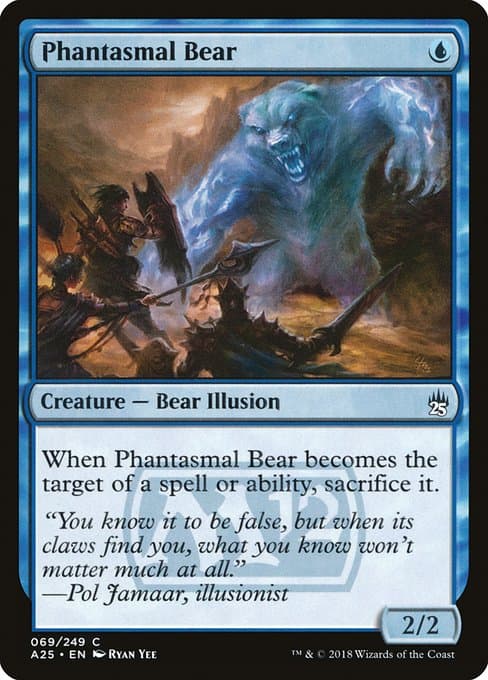 Phantasmal Bear from Masters 25 (Common)