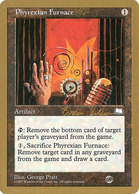 Phyrexian Furnace from World Championship Decks 1998 (Uncommon)