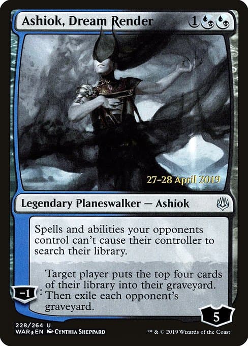 Ashiok, Dream Render from War of the Spark Promos (Uncommon)