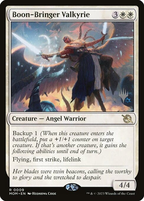 Boon-Bringer Valkyrie from March of the Machine Promos (Rare)