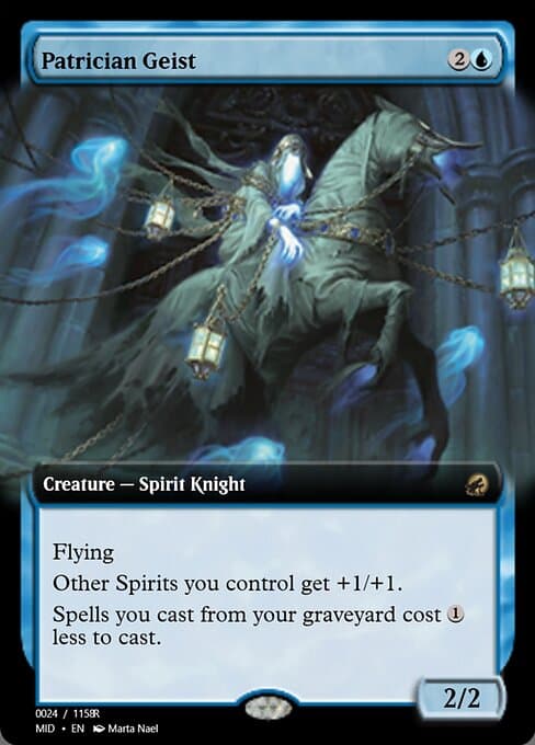 Patrician Geist from Magic Online Promos (Rare)