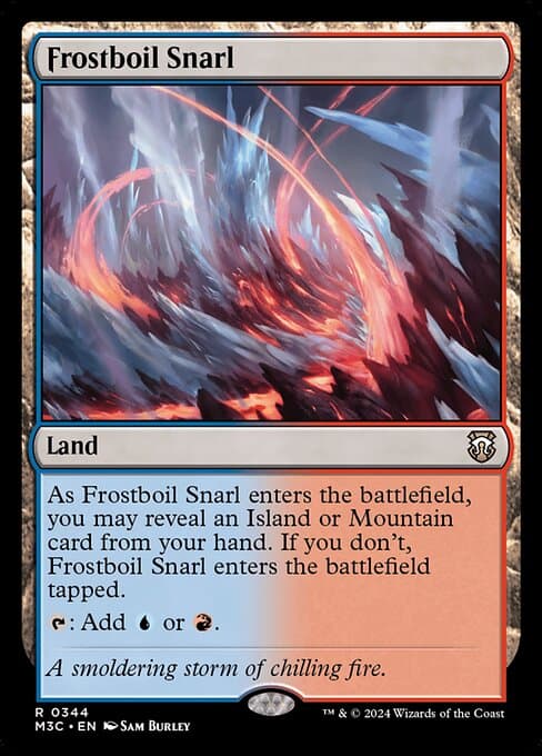 Frostboil Snarl from Modern Horizons 3 Commander (Rare)