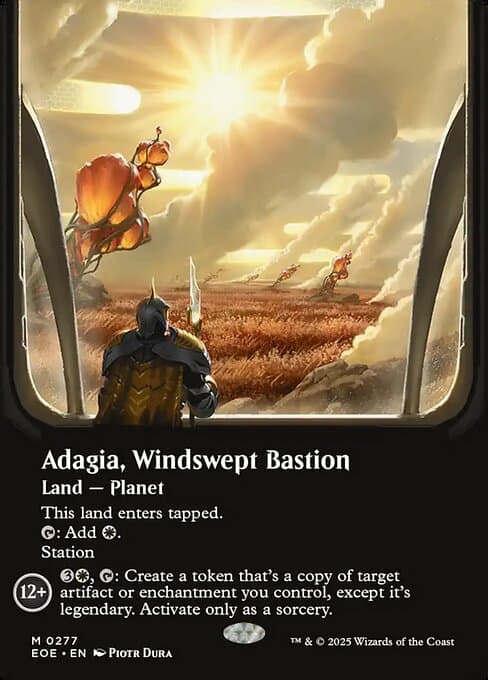 Adagia, Windswept Bastion from Edge of Eternities (Mythic)