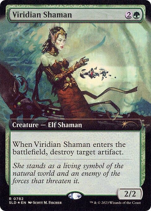 Viridian Shaman from Secret Lair Drop (Rare)