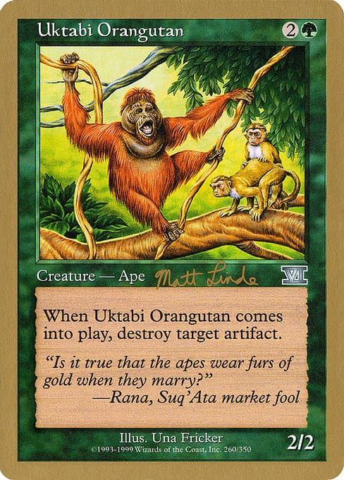 Uktabi Orangutan from World Championship Decks 1999 (Uncommon)