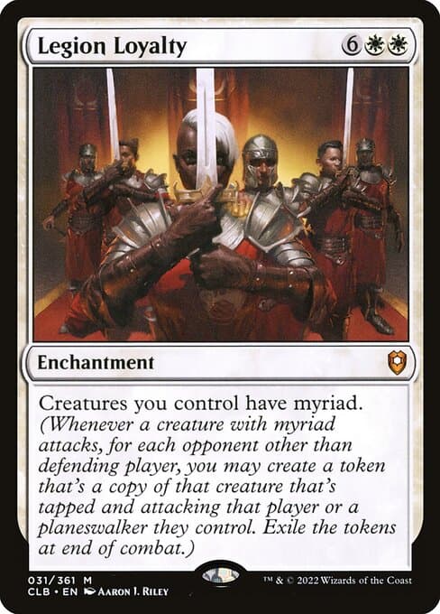 Legion Loyalty from Commander Legends: Battle for Baldur's Gate (Mythic)