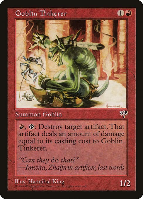 Goblin Tinkerer from Mirage (Common)