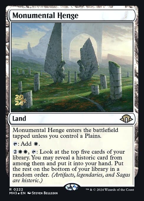 Monumental Henge (Rare)