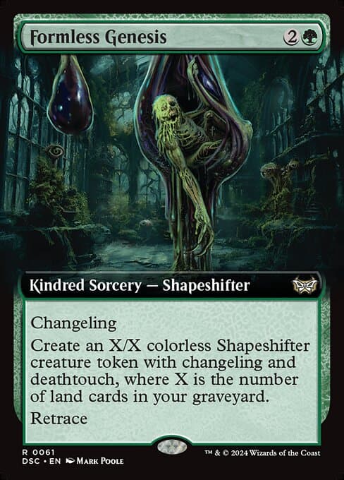 Formless Genesis from Duskmourn: House of Horror Commander (Rare)