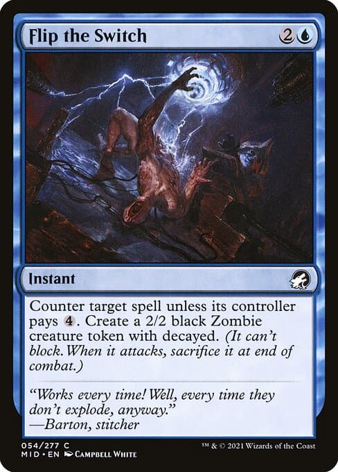 Flip the Switch from Innistrad: Midnight Hunt (Common)