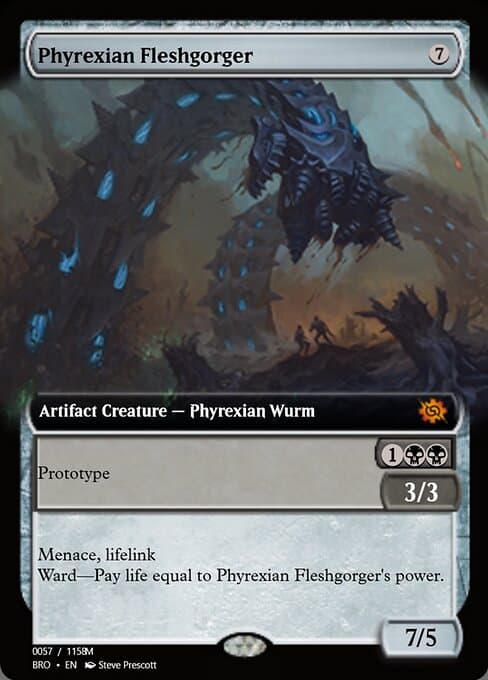 Phyrexian Fleshgorger from Magic Online Promos (Mythic)