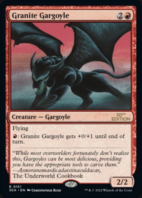 Granite Gargoyle from 30th Anniversary Edition (Rare)