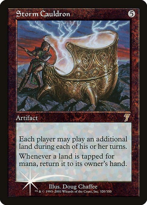 Storm Cauldron from Seventh Edition (Rare)