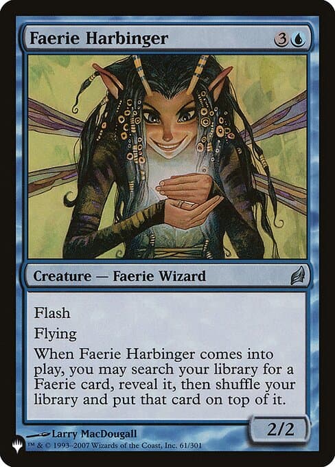 Faerie Harbinger from The List (Uncommon)