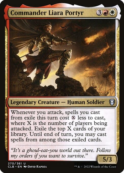 Commander Liara Portyr (Uncommon)