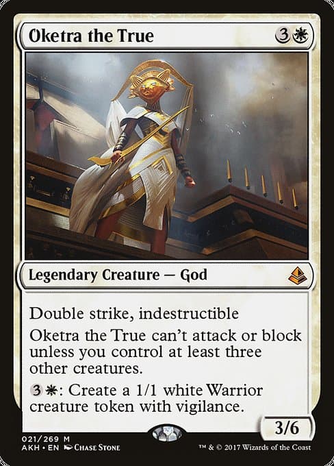 Oketra the True from Amonkhet (Mythic)