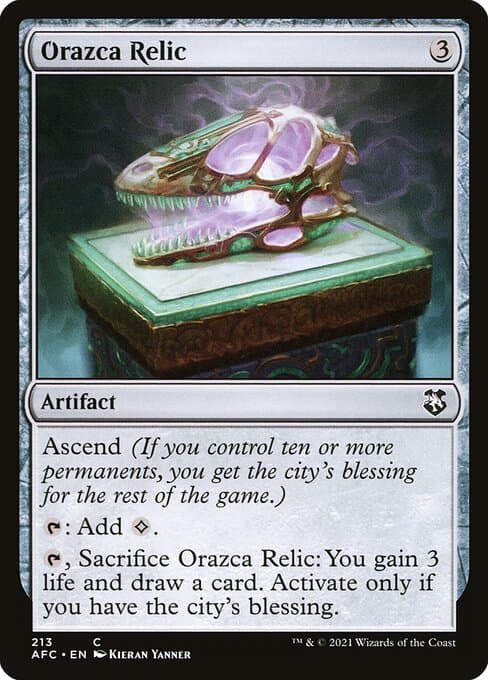 Orazca Relic from Forgotten Realms Commander (Common)