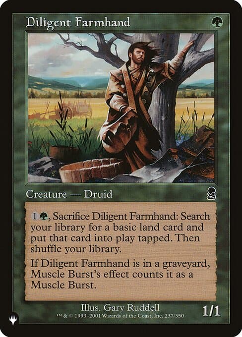 Diligent Farmhand from The List (Common)