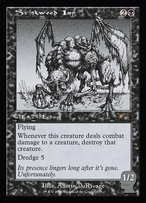 Stinkweed Imp from Secret Lair Drop (Rare)