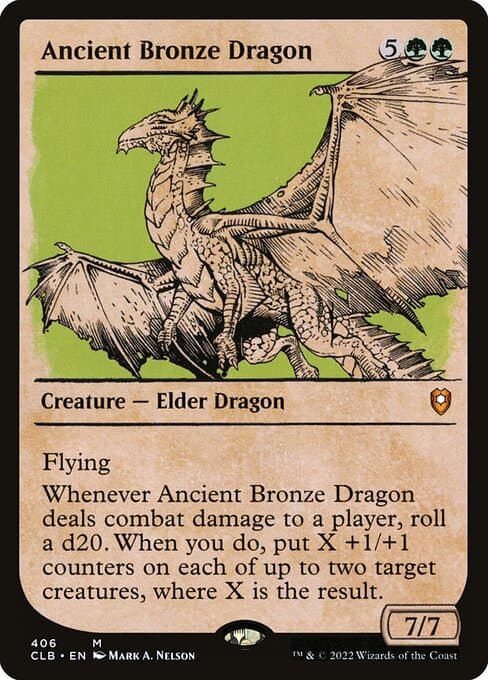 Ancient Bronze Dragon from Commander Legends: Battle for Baldur's Gate (Mythic)
