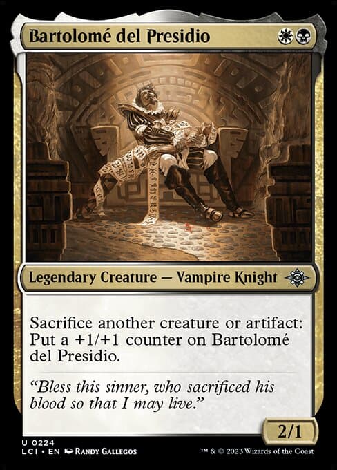 Bartolomé del Presidio (Uncommon)
