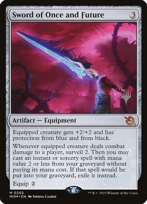 Sword of Once and Future from March of the Machine Promos (Mythic)