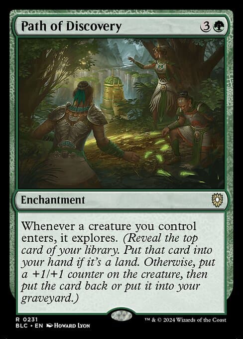 Path of Discovery from Bloomburrow Commander (Rare)