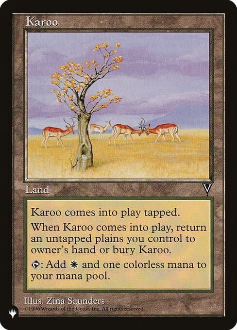 Karoo from The List (Uncommon)