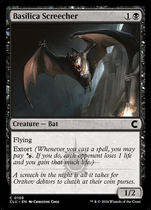 Basilica Screecher from Ravnica: Clue Edition (Common)