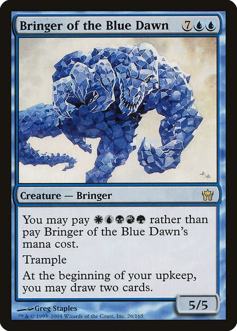 Bringer of the Blue Dawn from Fifth Dawn (Rare)