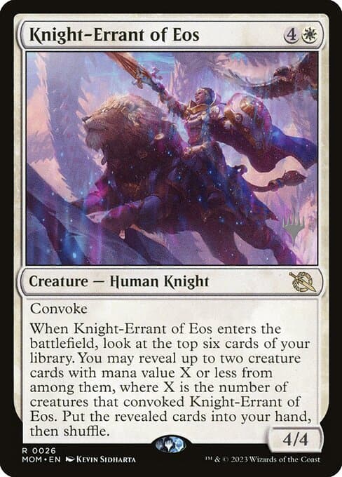 Knight-Errant of Eos from March of the Machine Promos (Rare)