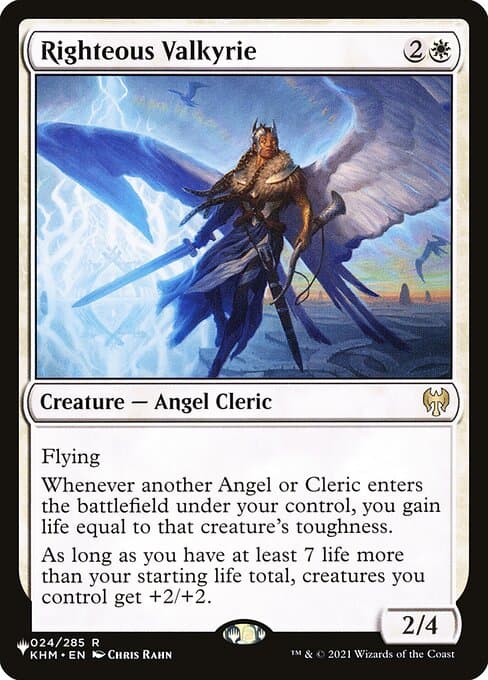 Righteous Valkyrie from The List (Rare)