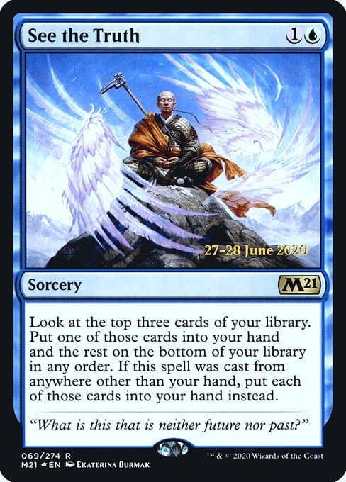 See the Truth from Core Set 2021 Promos (Rare)