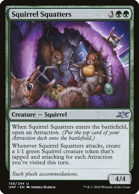 Squirrel Squatters from Unfinity (Uncommon)