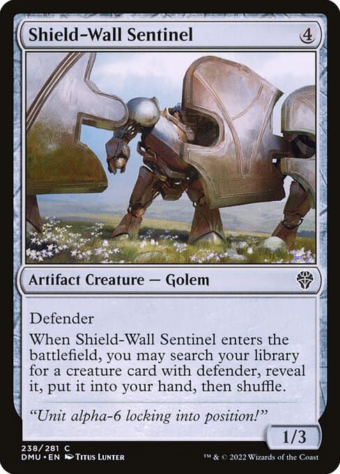 Shield-Wall Sentinel from Dominaria United (Common)