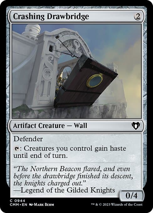 Crashing Drawbridge from Commander Masters (Common)