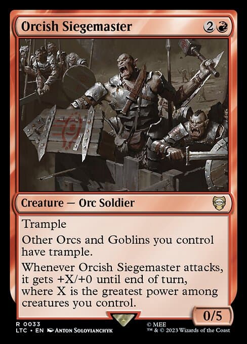 Orcish Siegemaster (Rare)