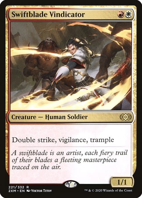 Swiftblade Vindicator from Double Masters (Rare)