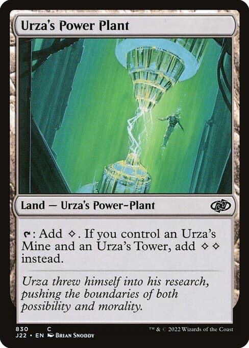 Urza's Power Plant from Jumpstart 2022 (Common)