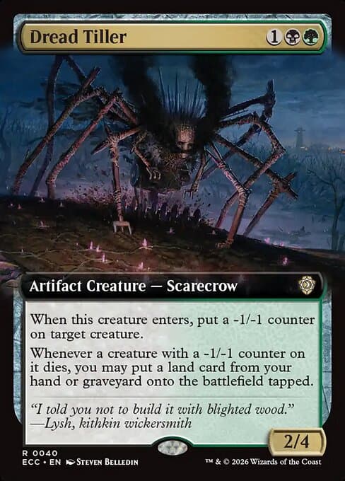 Dread Tiller from Lorwyn Eclipsed Commander (Rare)