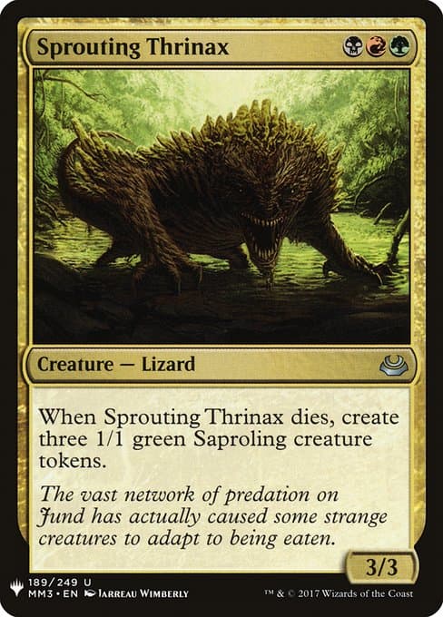 Sprouting Thrinax from The List (Uncommon)