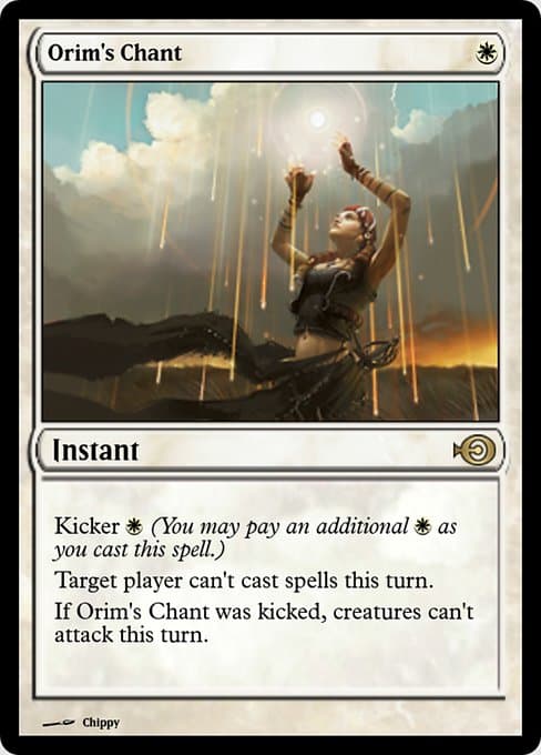 Orim's Chant from Magic Online Promos (Rare)