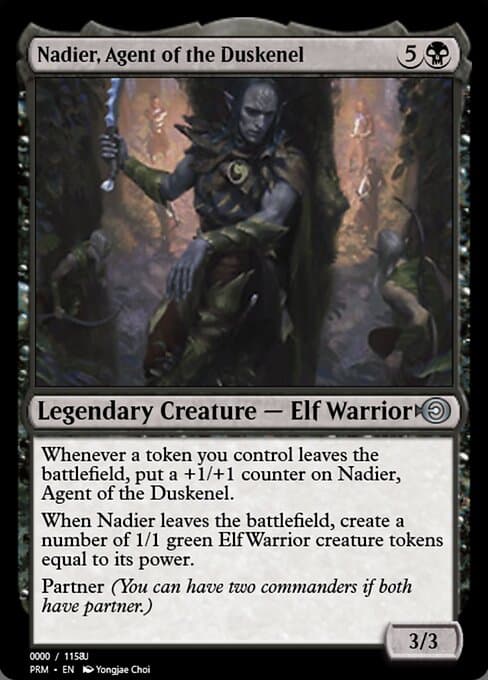 Nadier, Agent of the Duskenel from Magic Online Promos (Uncommon)