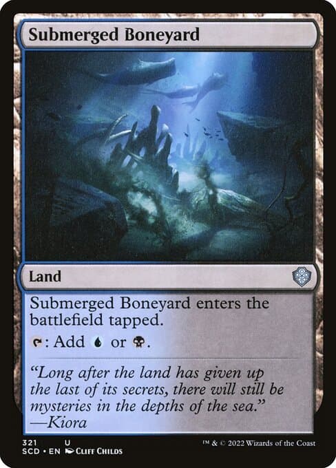 Submerged Boneyard from Starter Commander Decks (Uncommon)