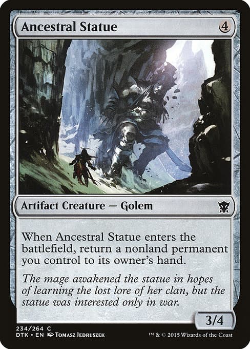 Ancestral Statue from Dragons of Tarkir (Common)