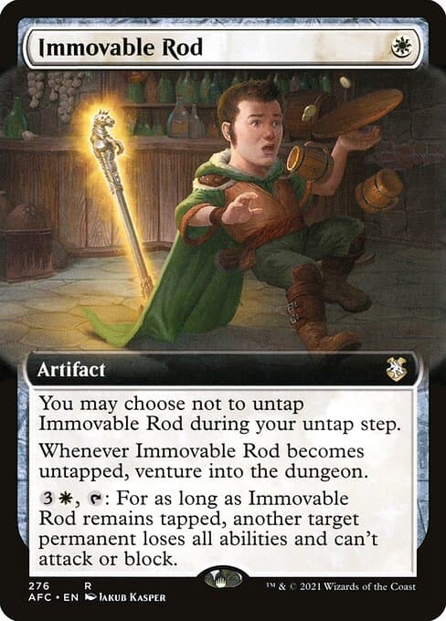 Immovable Rod from Forgotten Realms Commander (Rare)