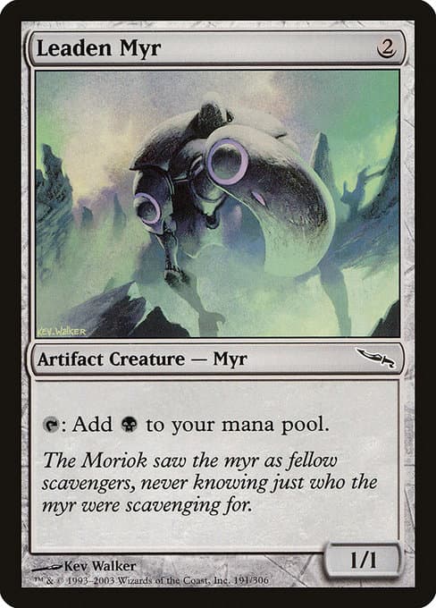 Leaden Myr from Mirrodin (Common)