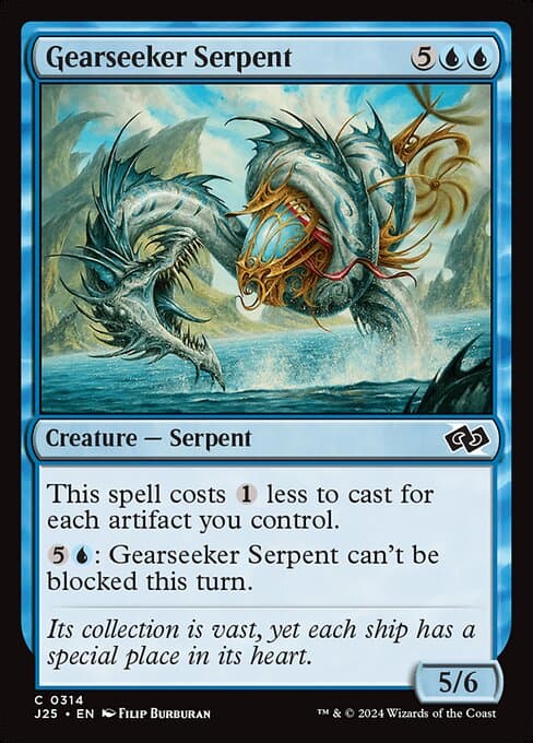 Gearseeker Serpent from Foundations Jumpstart (Common)